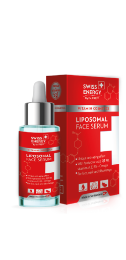 LIPOSOMAL FACE SERUM Liposomal hyaluronic acid + Qt 40 + Pentavitin® + Vitamin E