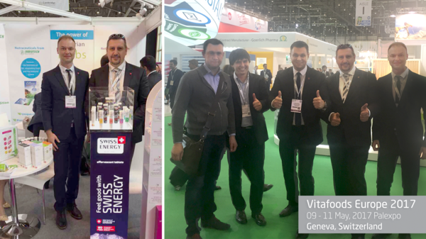 Feel Good with Swiss Energy στην VitaFoods Europe 2017, Geneva