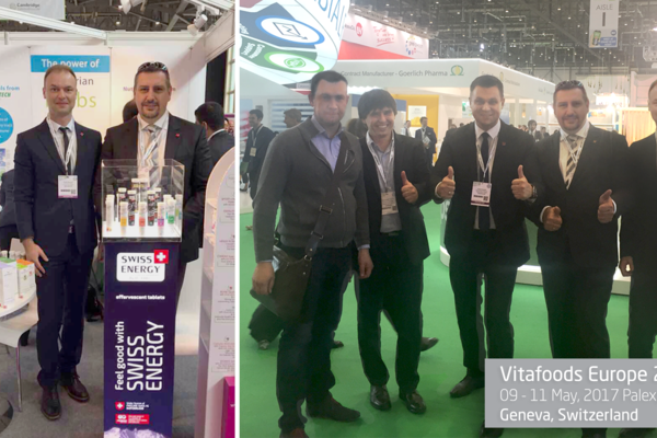 Feel Good with Swiss Energy στην VitaFoods Europe 2017, Geneva